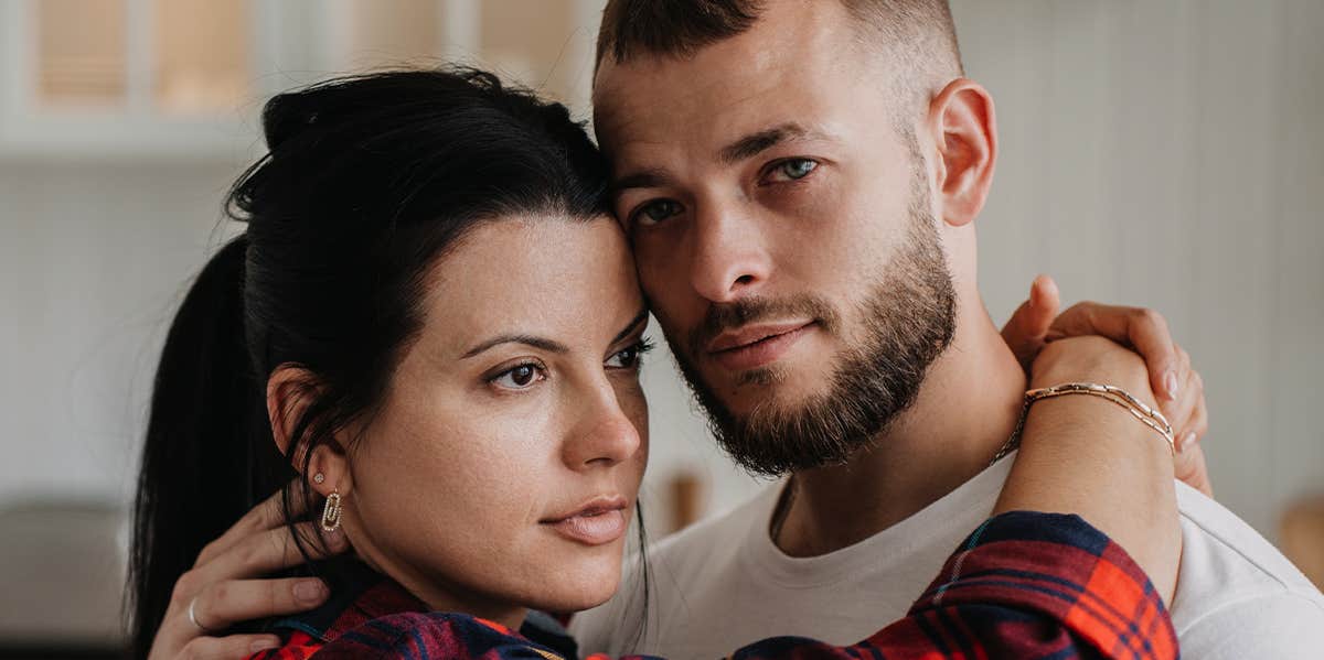 Unsexy Tips To Make Your Marriage Work Better woman hugging husband