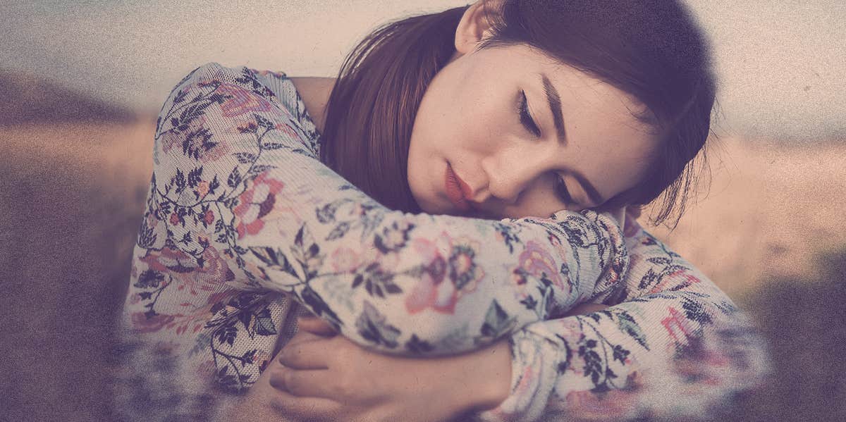 9 Signs You Have An Anxious Attachment Style woman sitting on floor, look sad