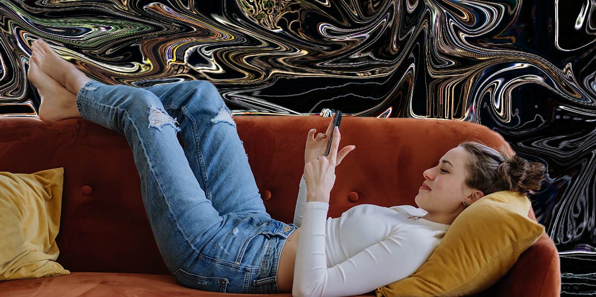 If You Do These Things, It's Your Fault You're Still Single woman laying on couch