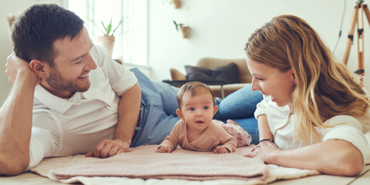 parents and baby