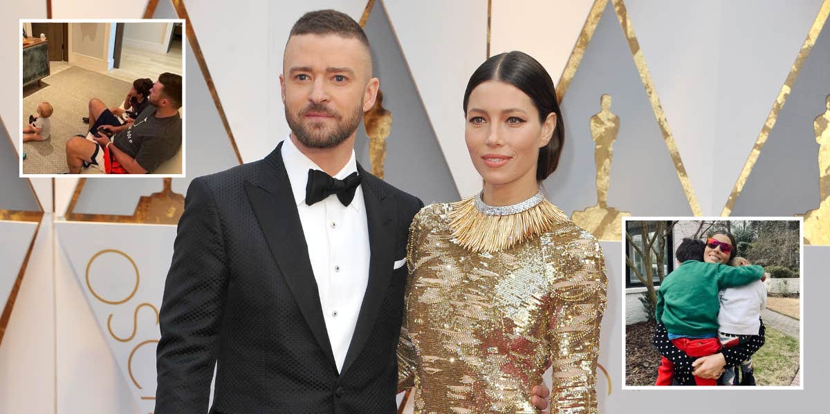 Justin Timberlake and Jessica Biel