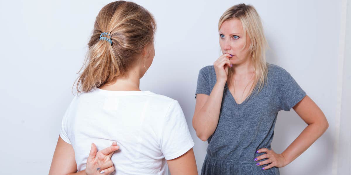 9 Simple Things You Should Never Lie To Anyone About woman telling lie