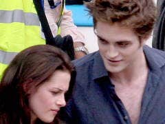 Robert Pattinson Kristen Stewart New Moon