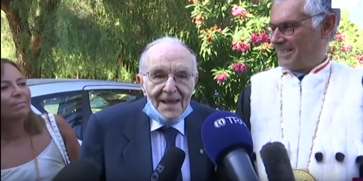 A 96-Year-Old WWII Vet Just Graduated College In Italy