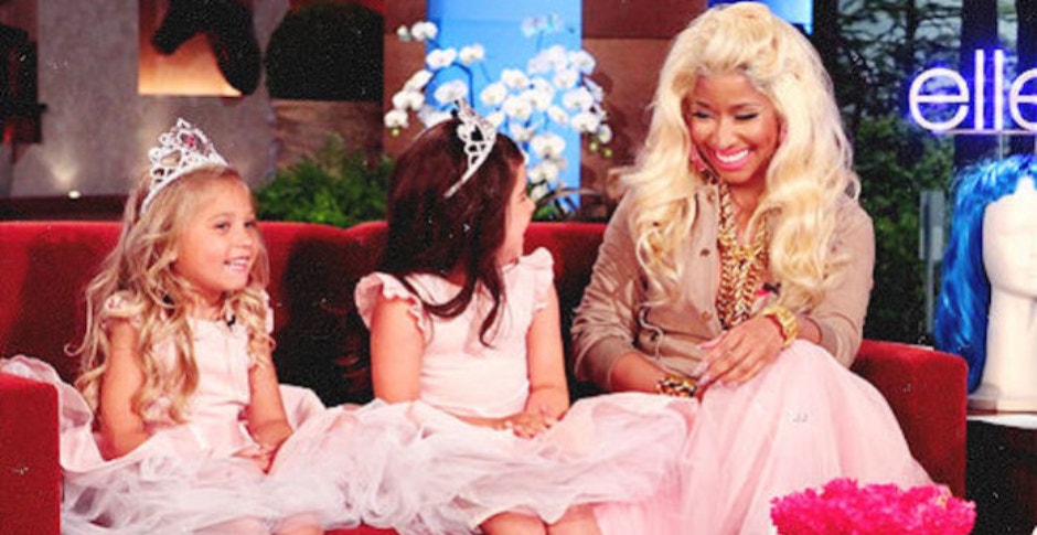 Sophia Grace Brownlee & Rosie McClelland YouTube Stars With Nicki Minaj & Ellen Degeneres On Ellen Show Sophia Grace Brownlee & Rosie McClelland YouTube Stars With Nicki Minaj & Ellen Degeneres On Ellen Show