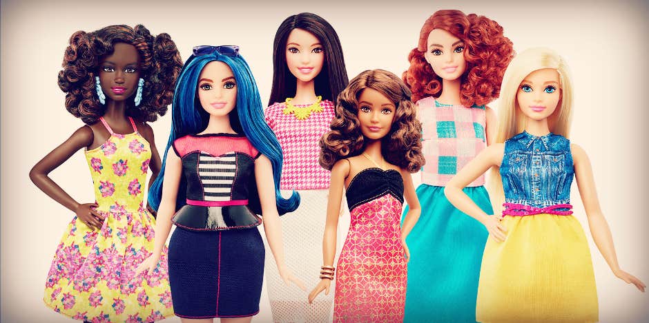 barbie's brand new friends barbie's new look