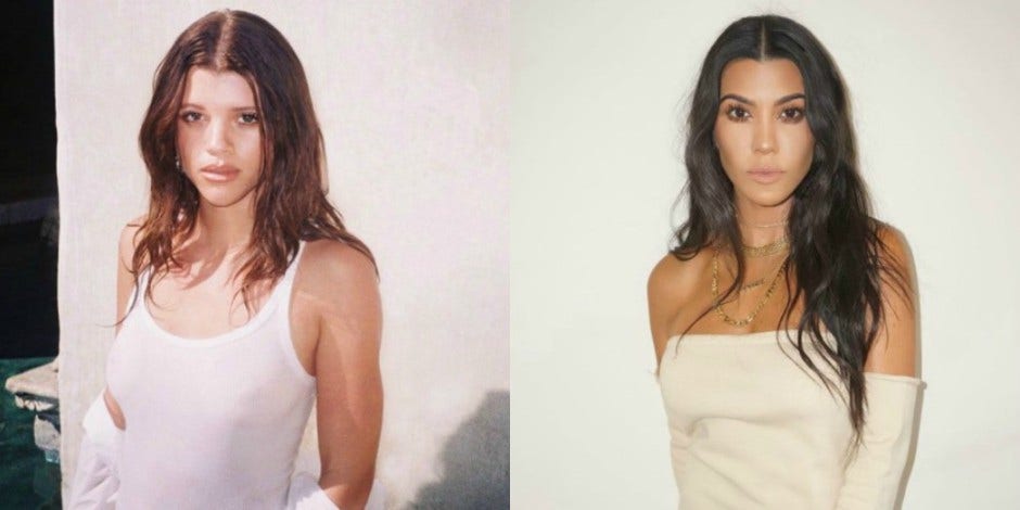 Sofia Richi Morphing Into Kourtney Kardashian Because of Scott Disick