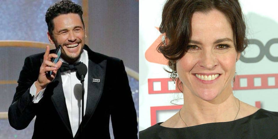 Ally Sheedy Called Out James Franco On Twitter During Golden Globes