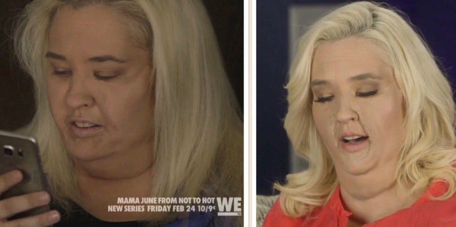 Mama June Shannon Honey Boo Boo From Not To Hot Mama June Shannon Honey Boo Boo From Not To Hot