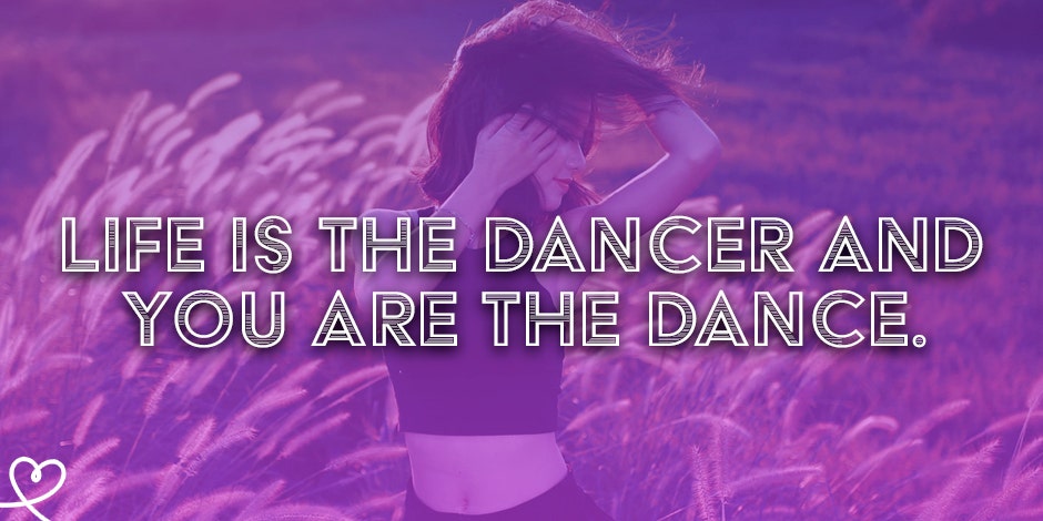 dance sayings and phrases