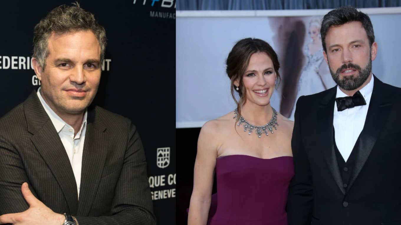 mark ruffalo, jennifer garner and ben affleck