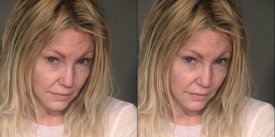 Heather Locklear, mugshot, assault Heather Locklear, mugshot, assault