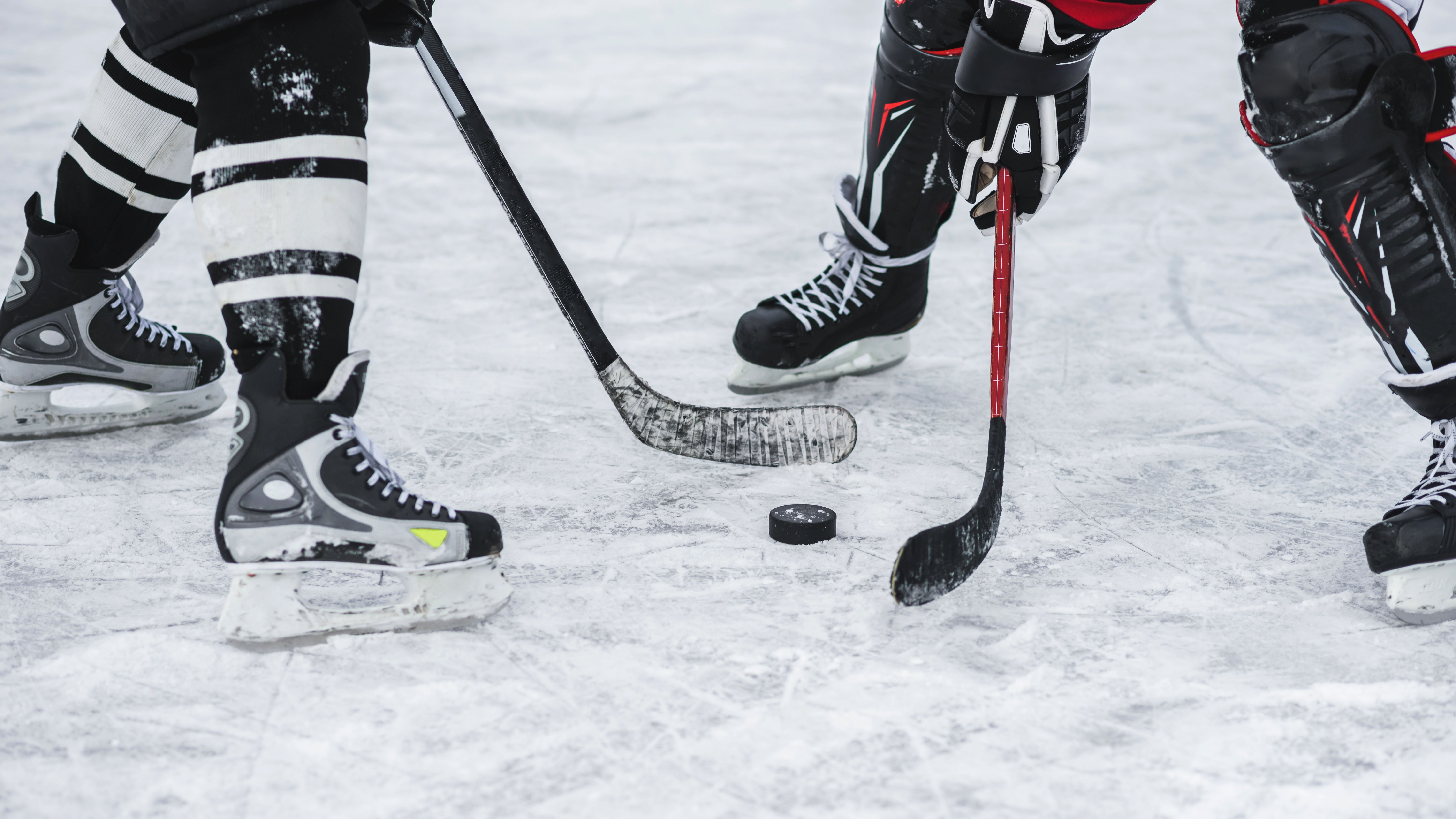 Hockey on ice