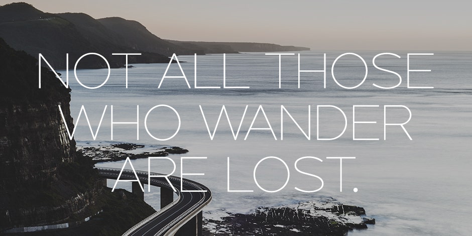 J.R.R. Tolkien QUOTES about adventure wanderlust