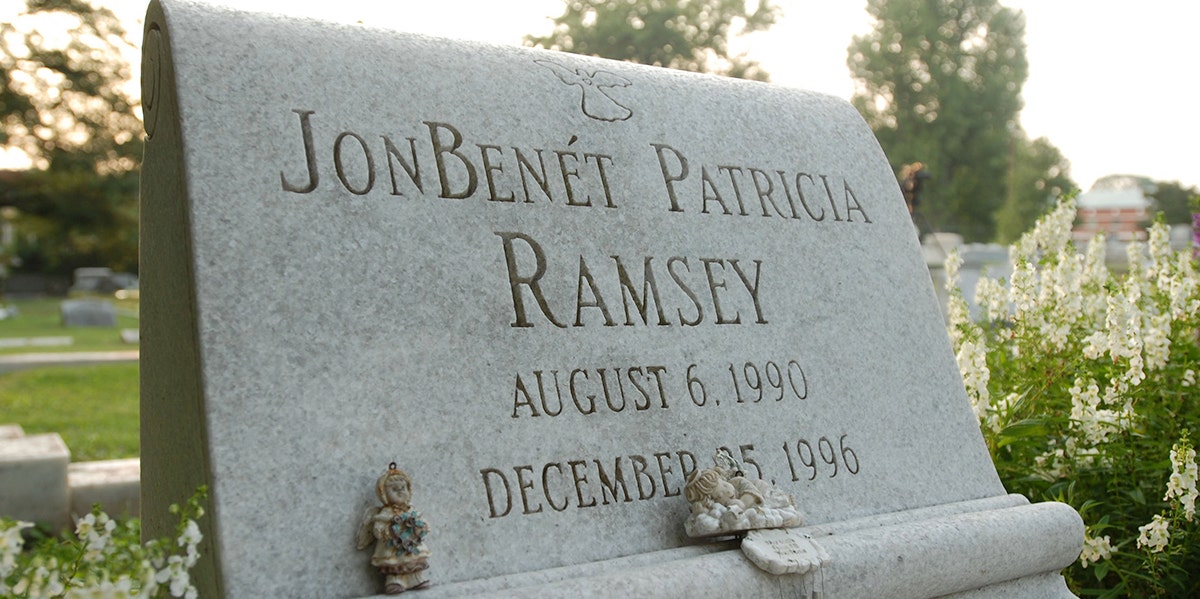 jon benet ramsey grave