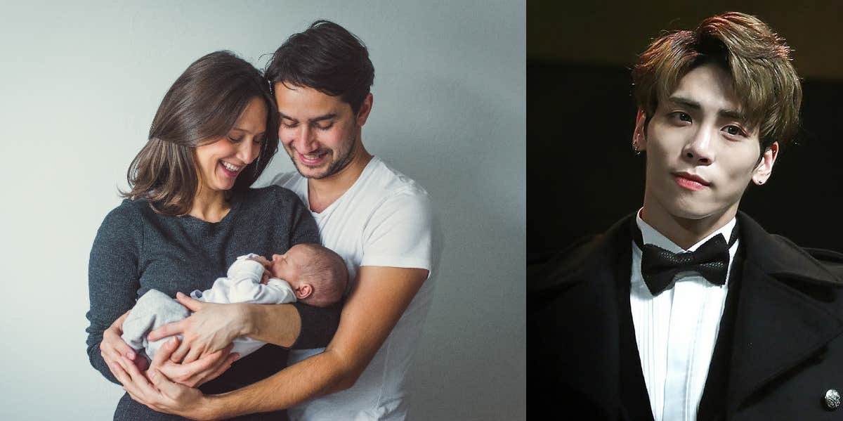White Man Doesn't Think It's Right Name Their Son After K-Pop Star Couple with baby, Jonghyun