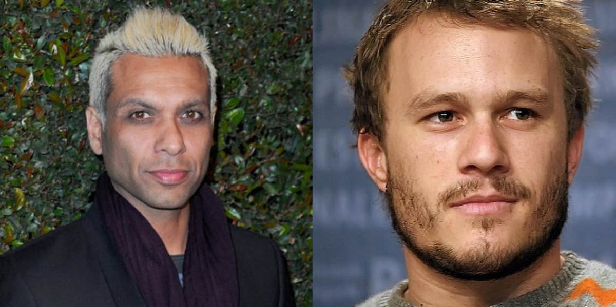 Tony Kanal and Heath Ledger