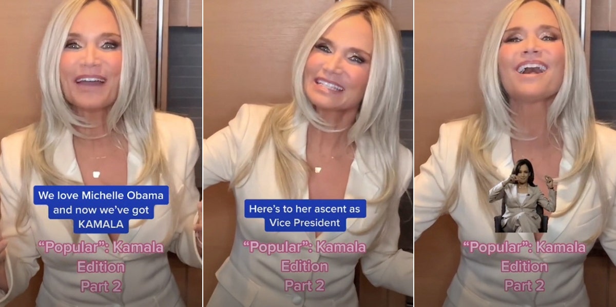 Kristin Chenoweth Adorably Supports Kamala Harris In A Political Remix Of Wicked's 'Popular' Kristin Chenoweth Adorably Supports Kamala Harris In A Political Remix Of Wicked's 'Popular'