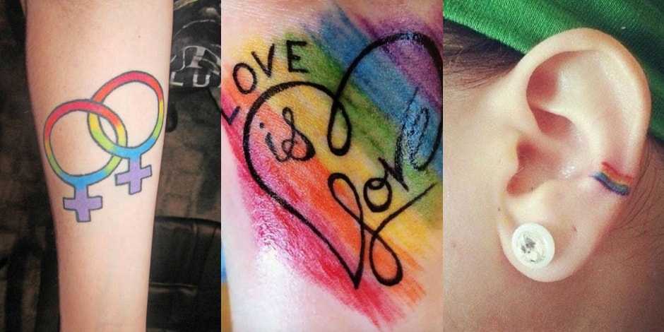 10 Rainbow Tattoos to Show Your Pride  Tattoodo