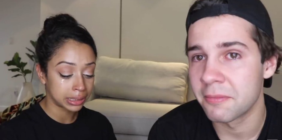 Liza Koshy, David Dobrik, Breakup