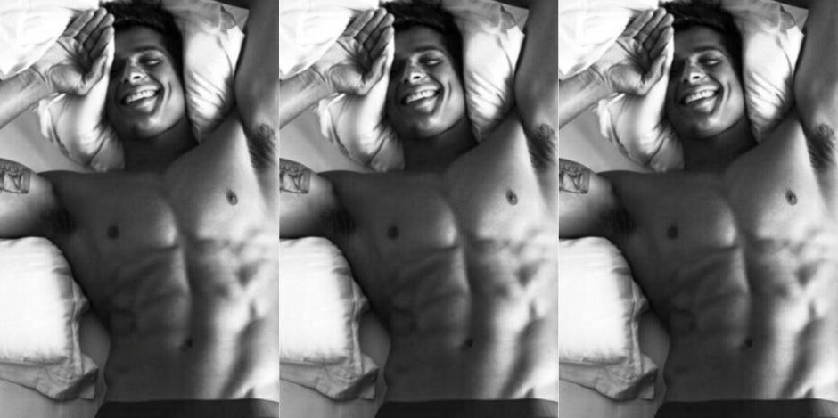 Half naked man Half naked man