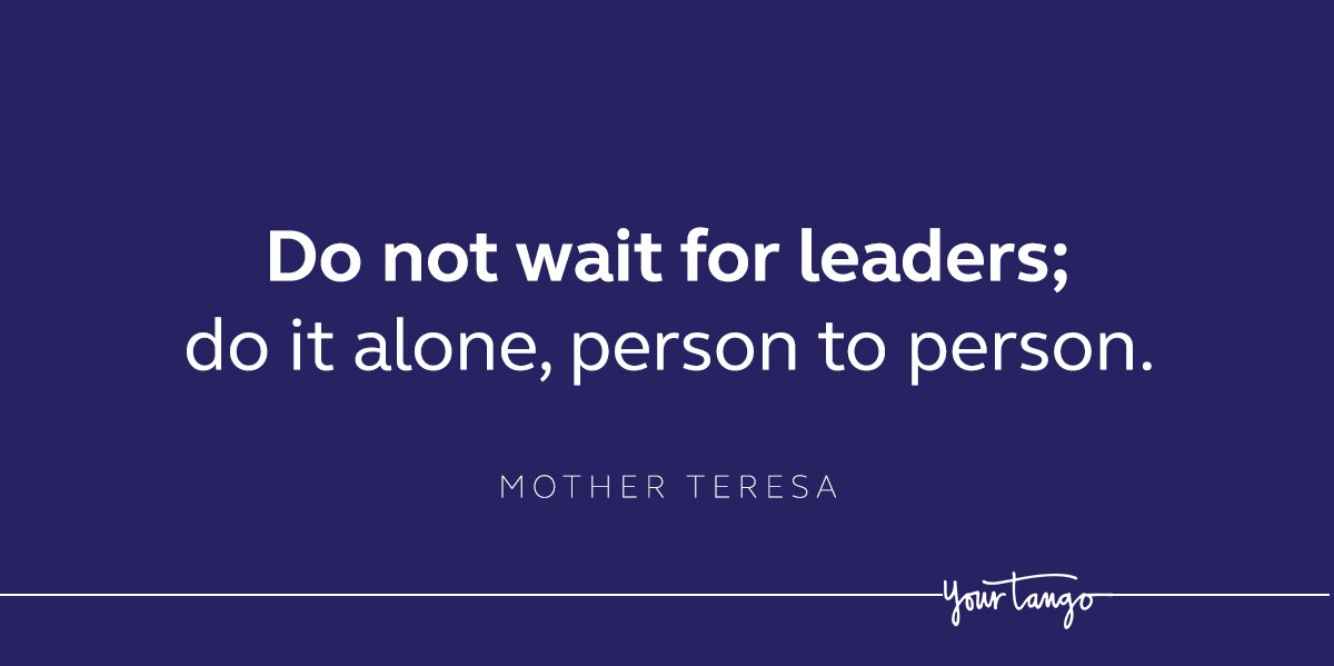 Inspirational Mother Teresa Quote