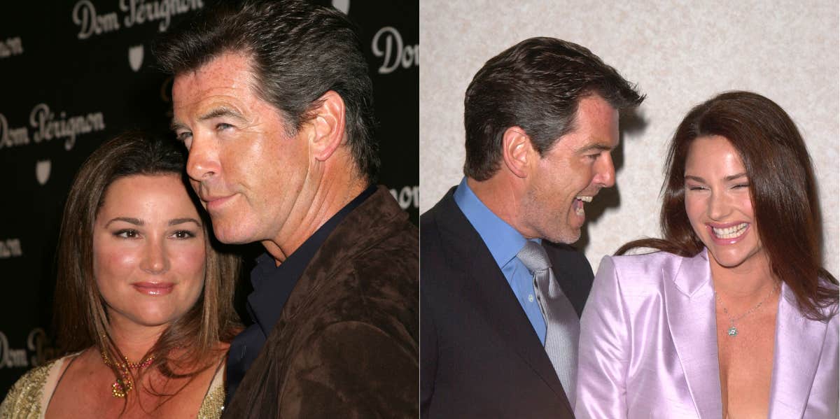 Pierce Brosnan and wife, Keely