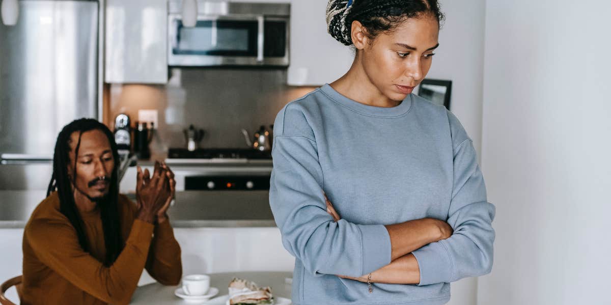 Man refused to share his meal with his girlfriend 