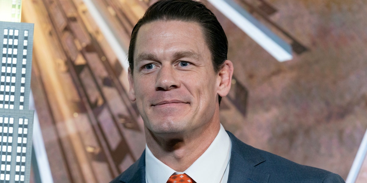 John Cena in a suit