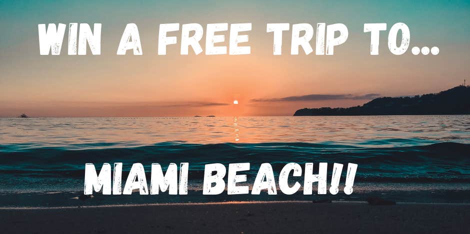 Miami Vacation Giveaway Miami Vacation Giveaway