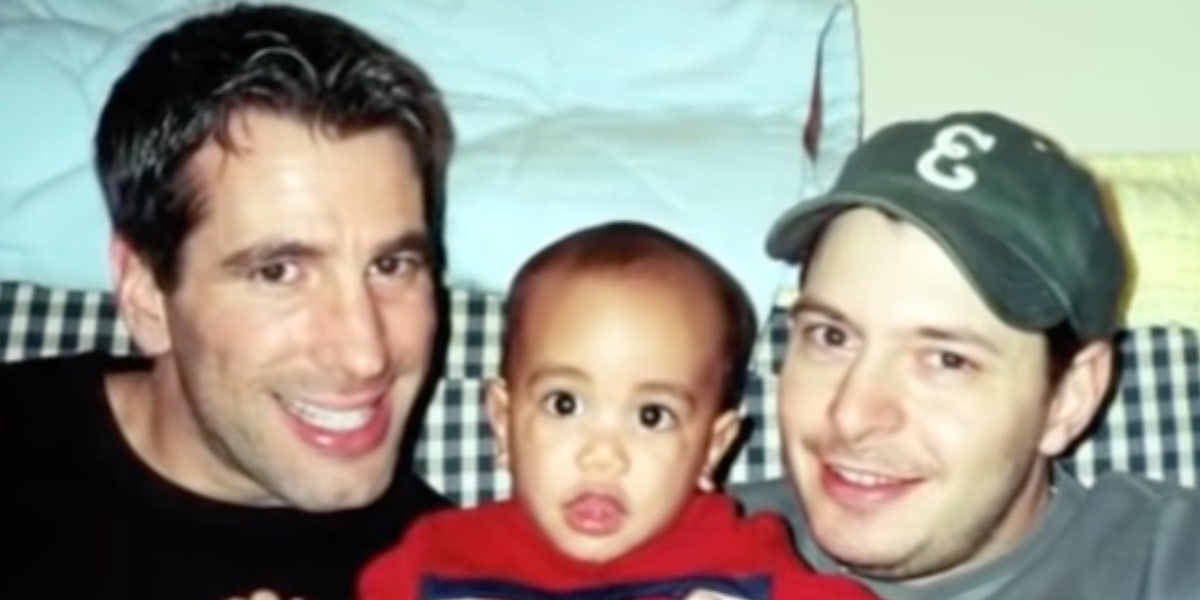 Danny Stewart, Pete Mercurio, and their son Kevin