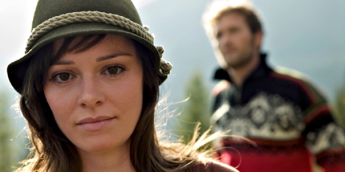 To My Emotionally Abusive Ex: You Won't Ruin All Men For Me woman with man behind her