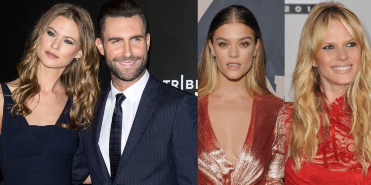 Adam Levine, Behati Prinsloo, Anne Vyalitsyna