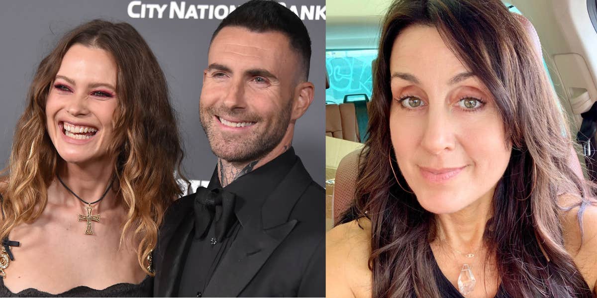 Adam Levine's Yoga Teacher Claims He Sent Her Inappropriate Text While Working Together Behati Prinsloo, Adam Levine, Alanna Zabel