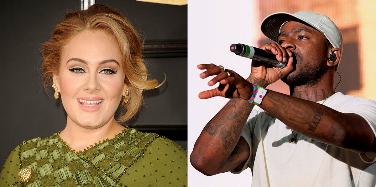 Adele and Skepta Adele and Skepta