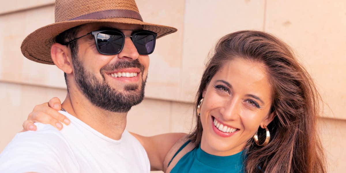 After ten years married are you asking, Is this it? married couple posing for photo