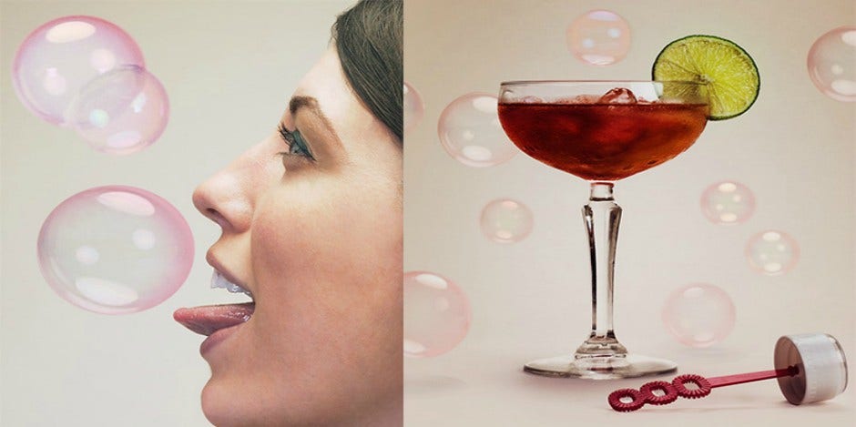 alcohol bubblelick