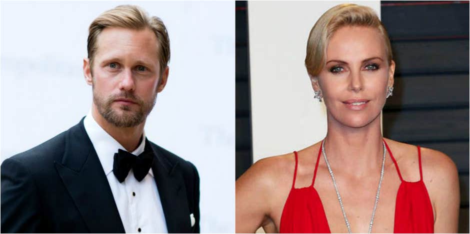 Charlize Theron and Alexander Skarsgård