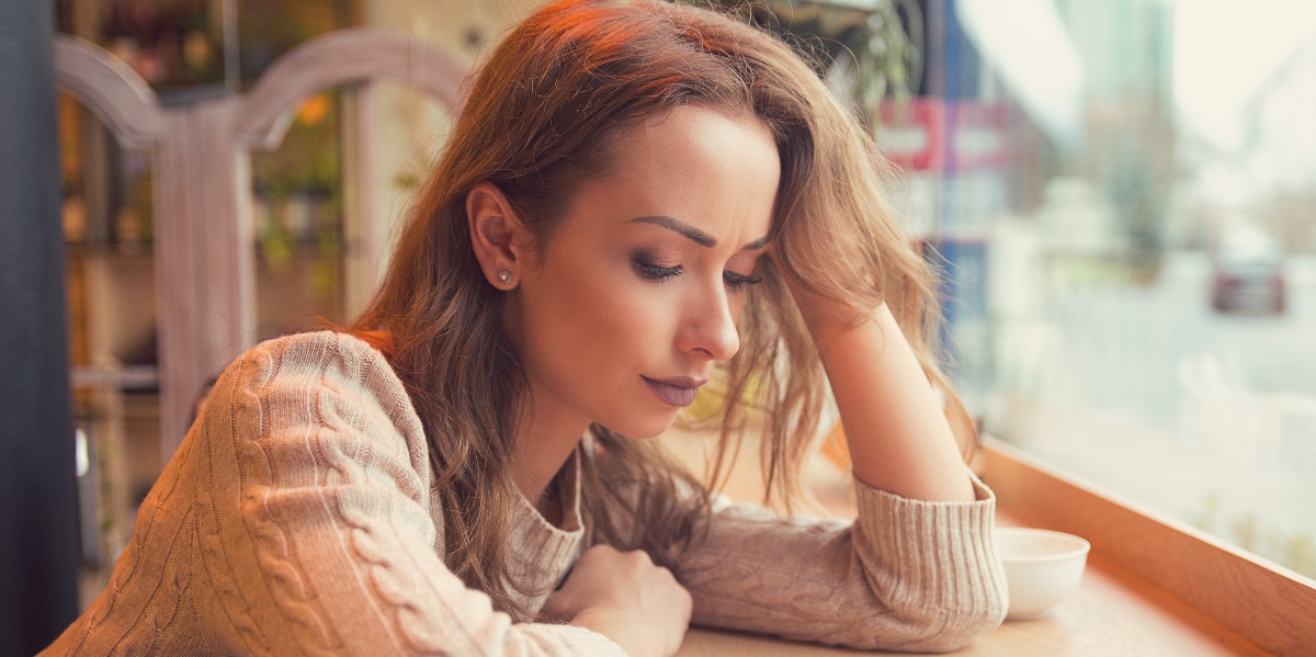 The Struggle Of Being Nothing More Than The Almost Girlfriend sad woman