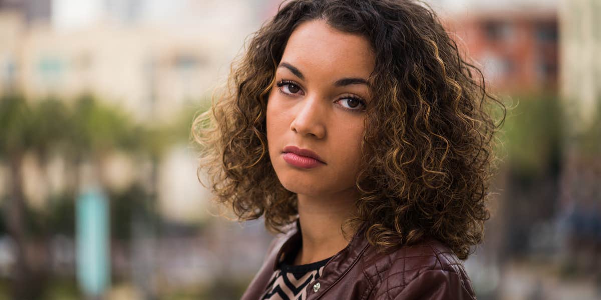 Read This If You're Tired Of Being 'Almost' Good Enough annoyed woman
