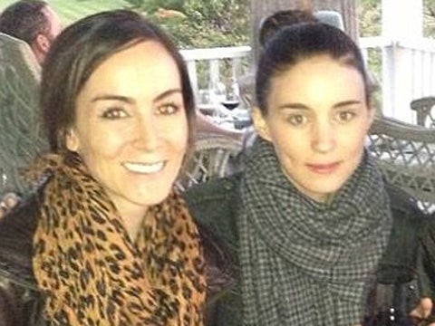 Amanda Lindhout and Rooney Mara