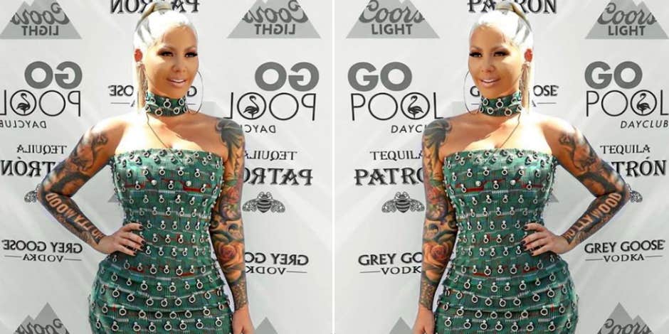 Amber Rose breast reduction photos