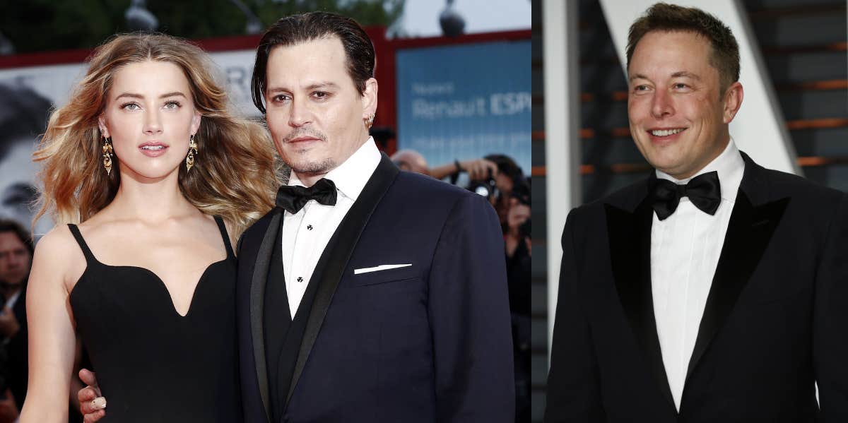 Amber Heard, Johnny Depp, Elon Musk