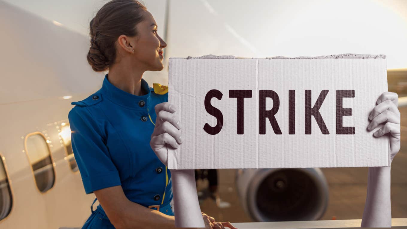 american airlines, flight attendant, strike, pay