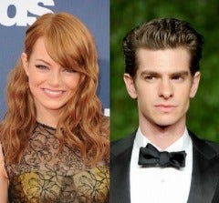Andrew Garfiedl and Emma Stone