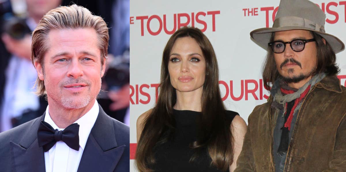 Brad Pitt, Angelina Jolie, Johnny Depp