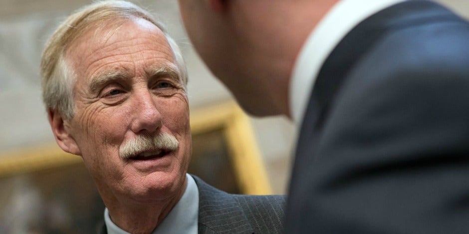 Who Is Angus King's Wife? New Details On Mary Herman King
