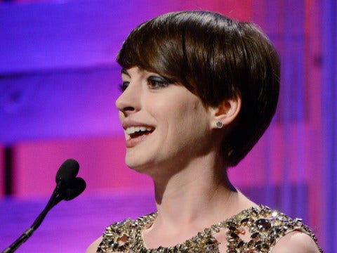 Anne Hathaway & More Stars Support International Women's Day