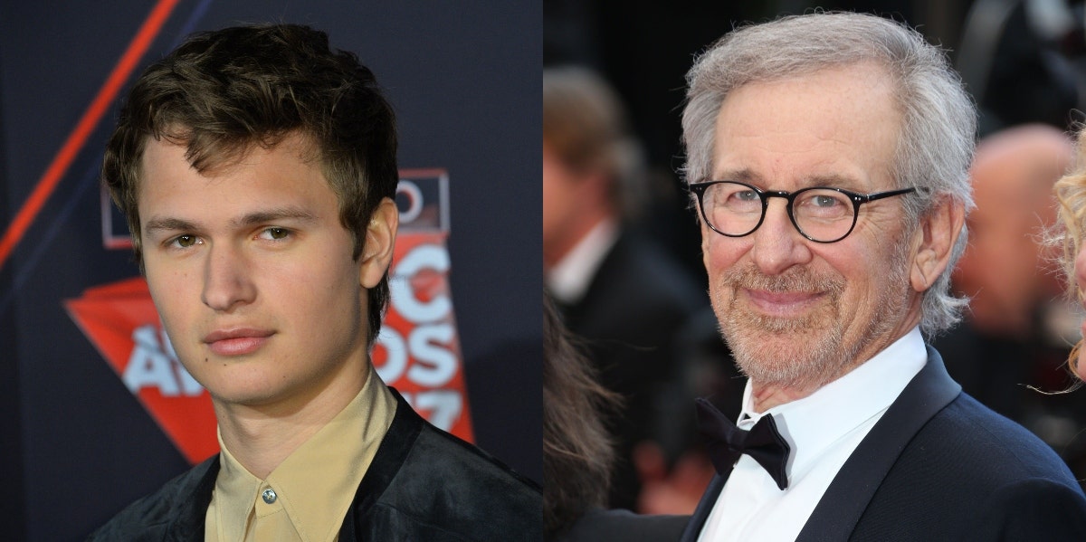 Ansel Elgort, Steven Spielberg