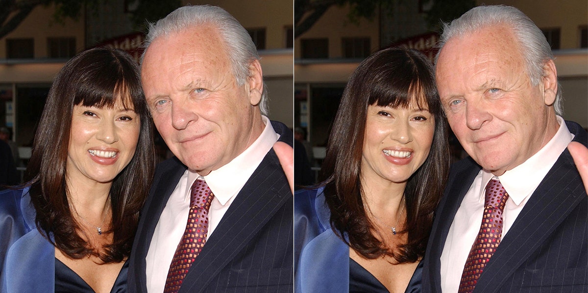 Anthony Hopkins and Stella Arroyave